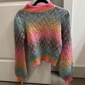 Colorful Rainbow Sweater